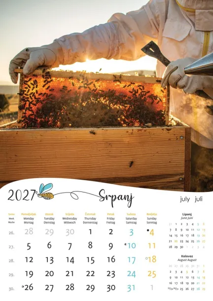  "PČELE" color kalendar Color