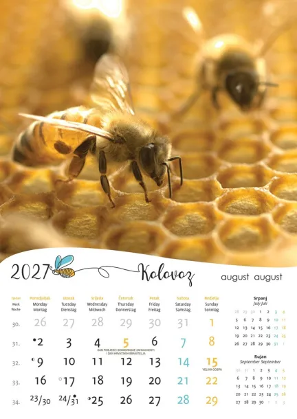 "PČELE" color kalendar Color