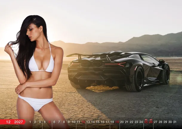  "SPEED GIRLS" color kalendar Color