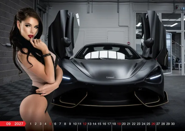  "SPEED GIRLS" color kalendar Color