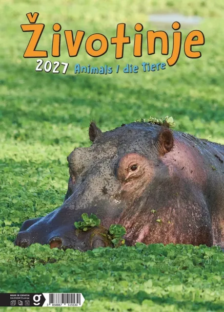  "ŽIVOTINJE" color kalendar Color