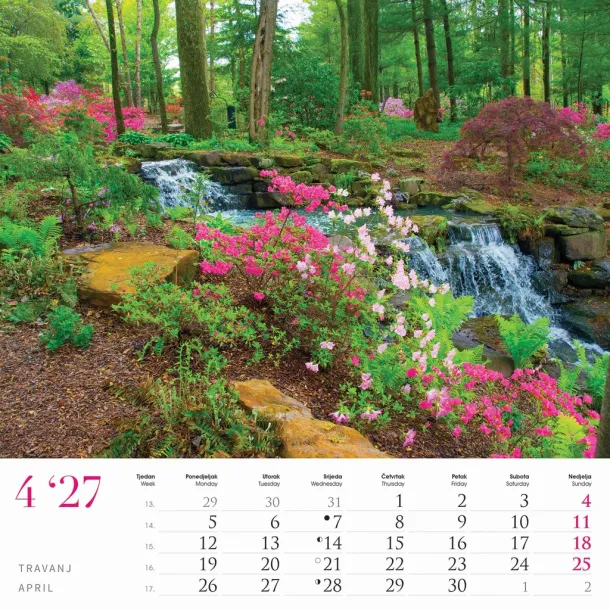  "ČARI PRIRODE" color calendar Color
