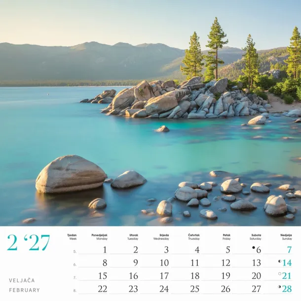  "ČARI PRIRODE" color calendar Color