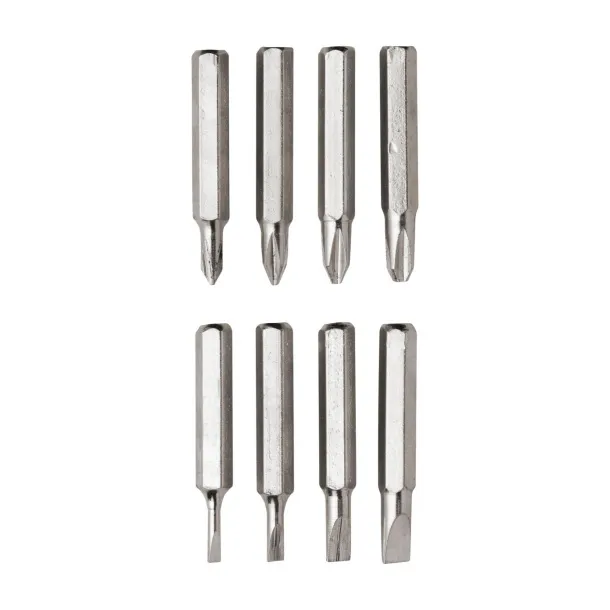 Alyssa Aluminium pocket screwdriver  grey