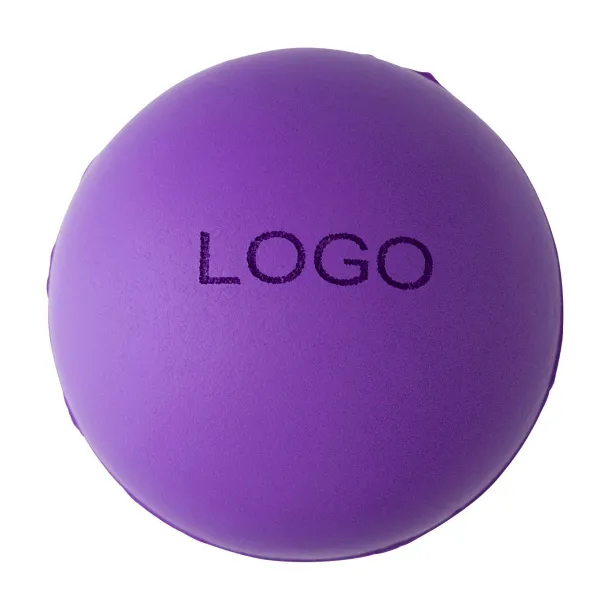 Otto PU foam stress ball purple