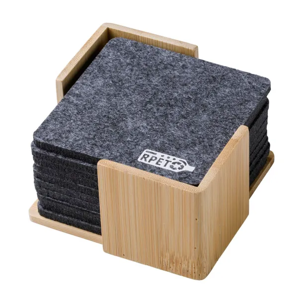 Lawrence rPET felt coaster set 