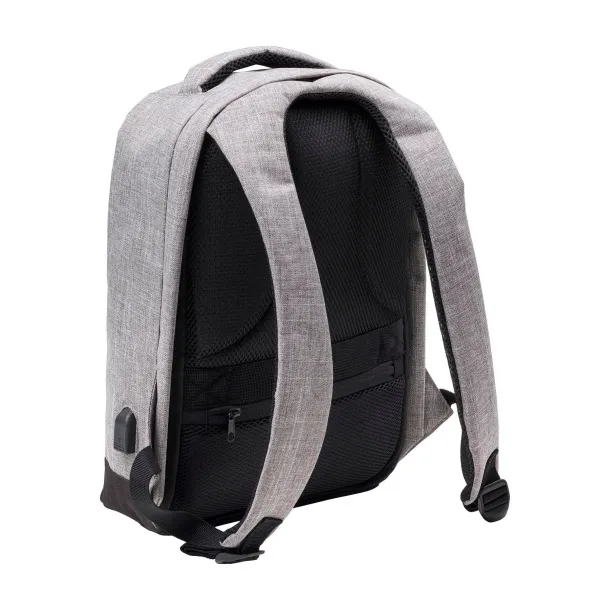 Cruz Polyester (600D) backpack light grey