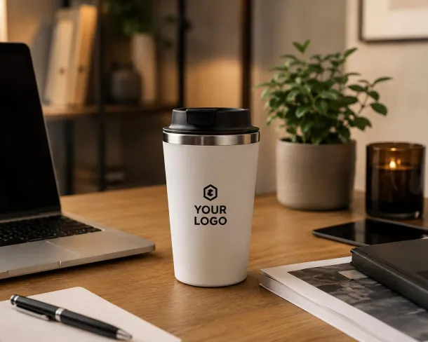 SHAY PP travel mug Bijela