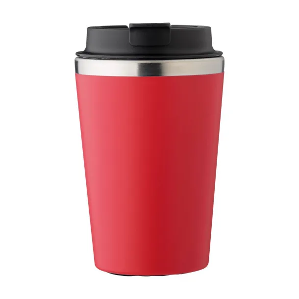 SHAY PP travel mug Crvena