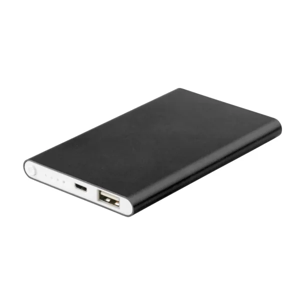 Ezra Aluminijska prijenosna baterija, 4 000 mAh