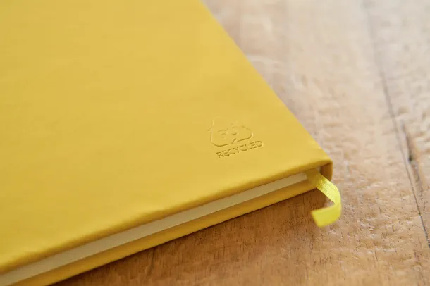 Eva rPET PU notes, A5 Žuta