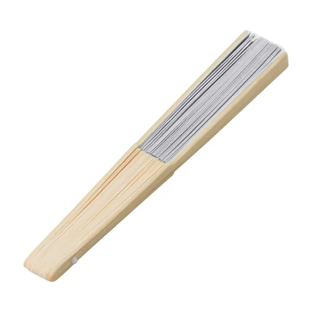 ELIO Bamboo hand held fan Bijela
