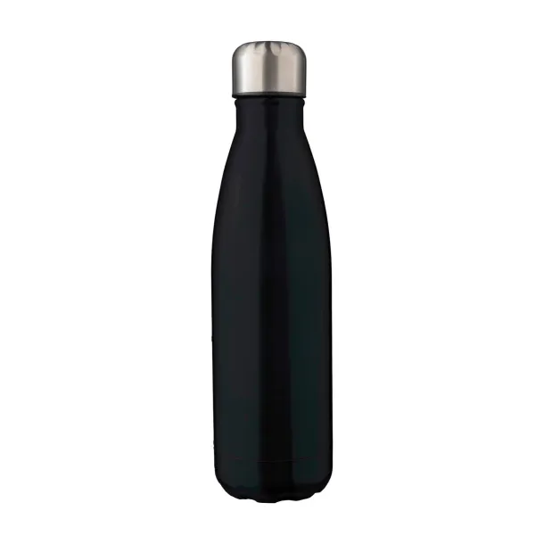 CLIFFORD boca (500 ml) od recikliranog nehrđajućeg čelika s dvostrukom stijenkom Crna