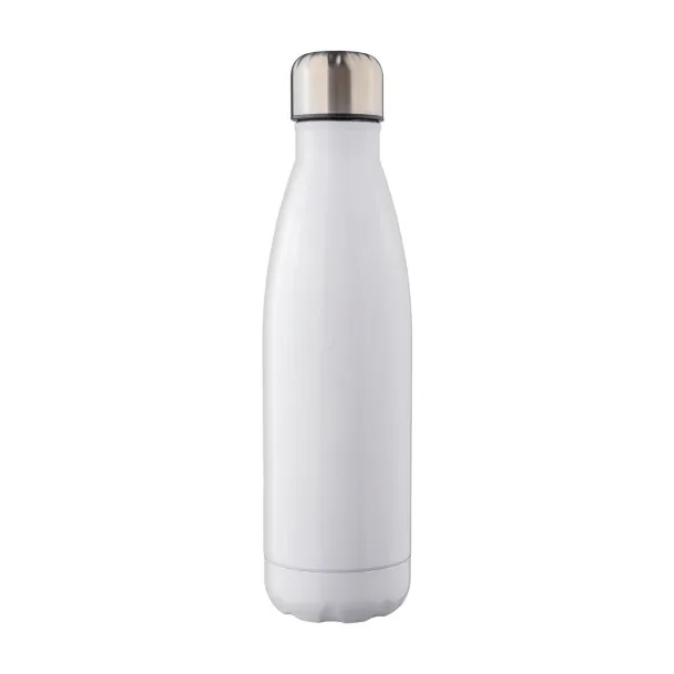 CLIFFORD boca (500 ml) od recikliranog nehrđajućeg čelika s dvostrukom stijenkom Bijela