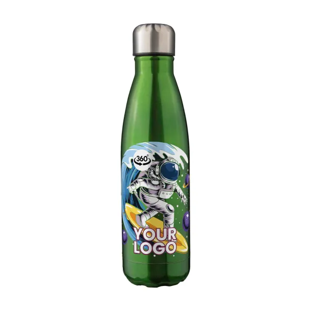 CLIFFORD boca (500 ml) od recikliranog nehrđajućeg čelika s dvostrukom stijenkom Zelena