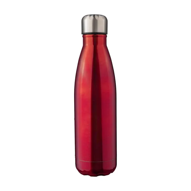 CLIFFORD boca (500 ml) od recikliranog nehrđajućeg čelika s dvostrukom stijenkom Crvena