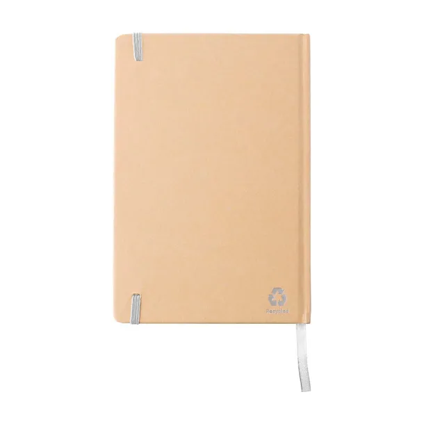 Gianni notes od recikliranog papira, A5 Bijela