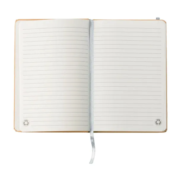 Gianni notes od recikliranog papira, A5 Bijela