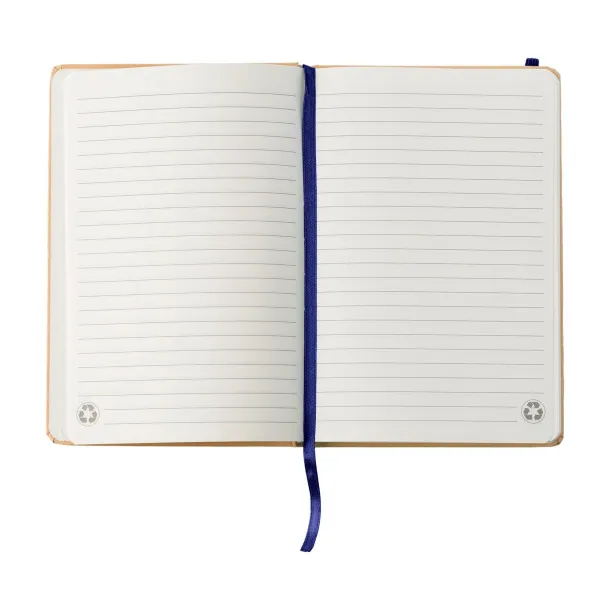 Gianni notes od recikliranog papira, A5 Plava