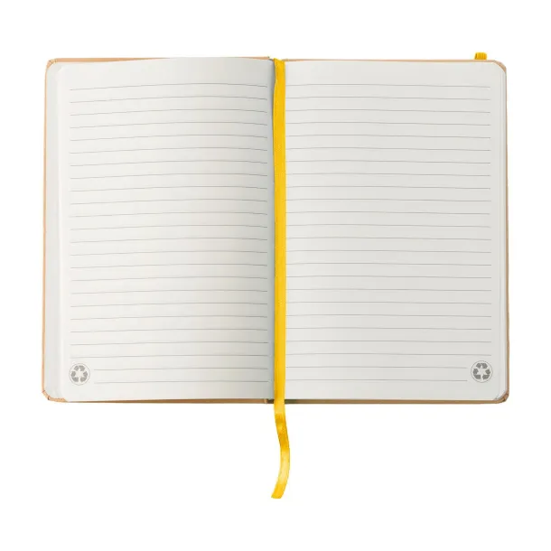 Gianni notes od recikliranog papira, A5 Žuta