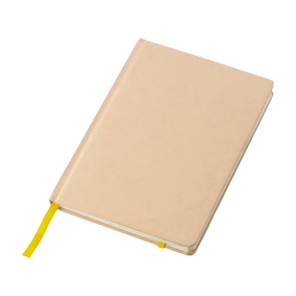 Gianni notes od recikliranog papira, A5 Žuta