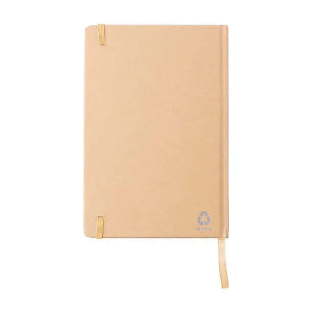 Gianni notes od recikliranog papira, A5 khaki