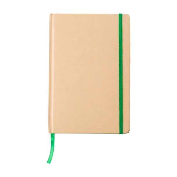 Gianni notes od recikliranog papira, A5 Limeta