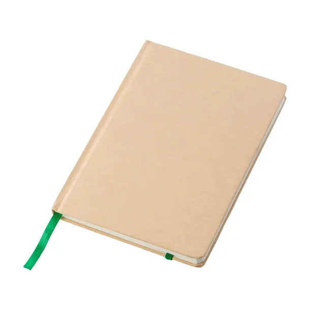 Gianni notes od recikliranog papira, A5 Limeta