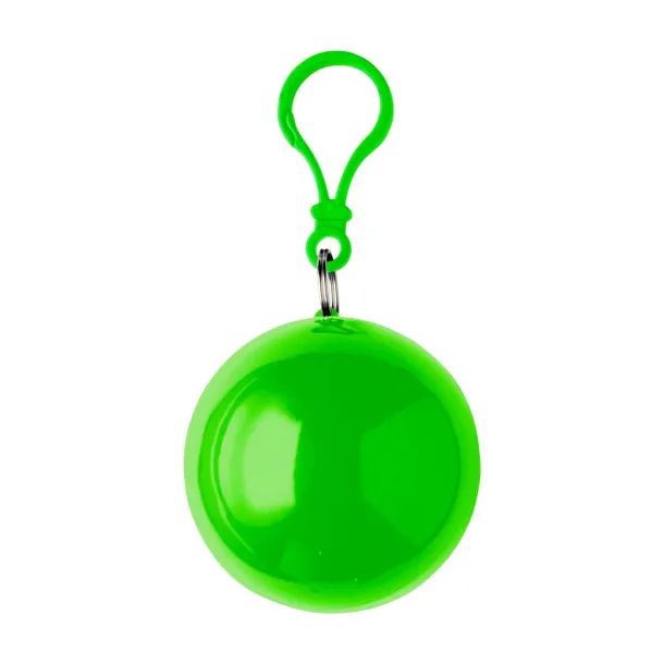 Pippa PVC poncho  light green