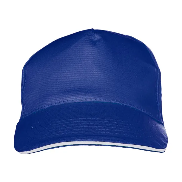 Beau pamučna kapa - 5 panela cobalt blue