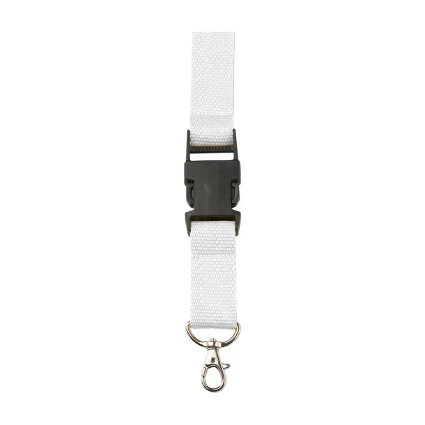  Polyester (300D) lanyard and key holder Bobbi Bijela