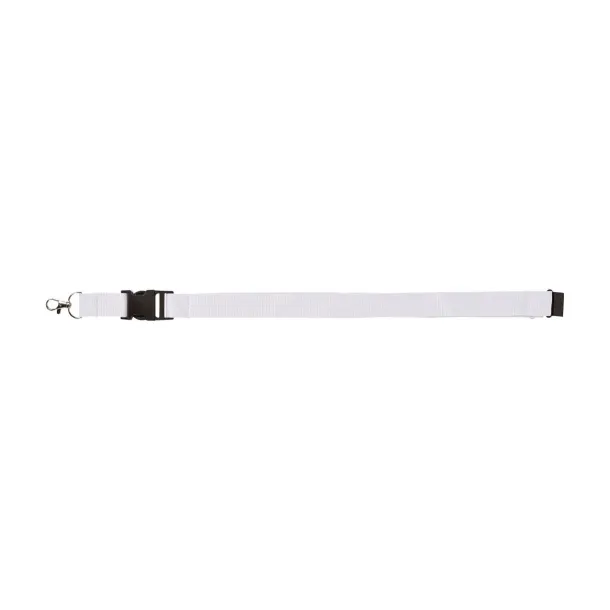  Polyester (300D) lanyard and key holder Bobbi Bijela