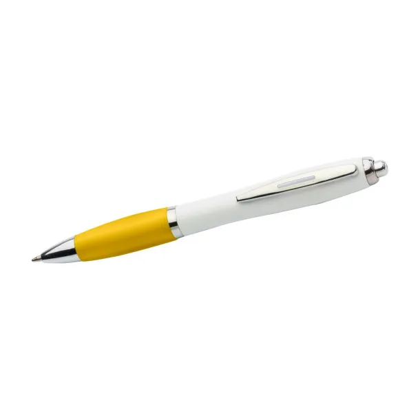 Trev Swansea Recycled ABS ballpen  Žuta