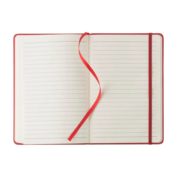Eva Notes od recikliranog PU-a, A5 Crvena