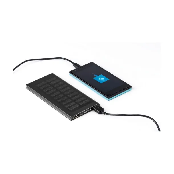 ADRIANA ABS i aluminijska solarna prijenosna baterija, 8 000 mAh
