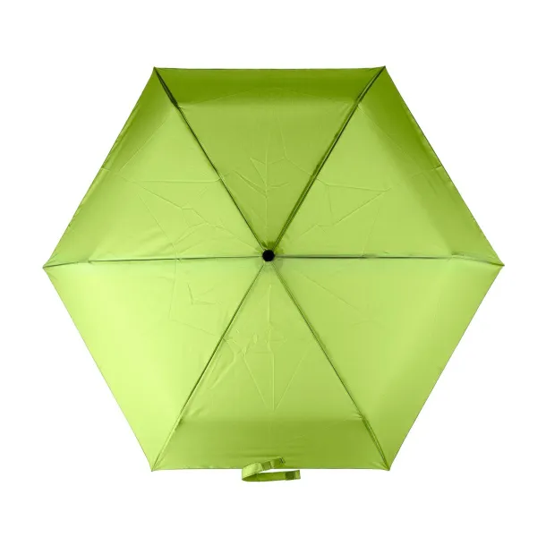 Cynthia rPET 190T vjetrootporni kišobran, 21" light green