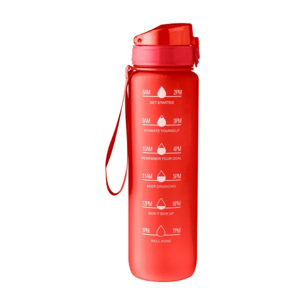 BRINLEY rPET boca (1000 ml) Crvena