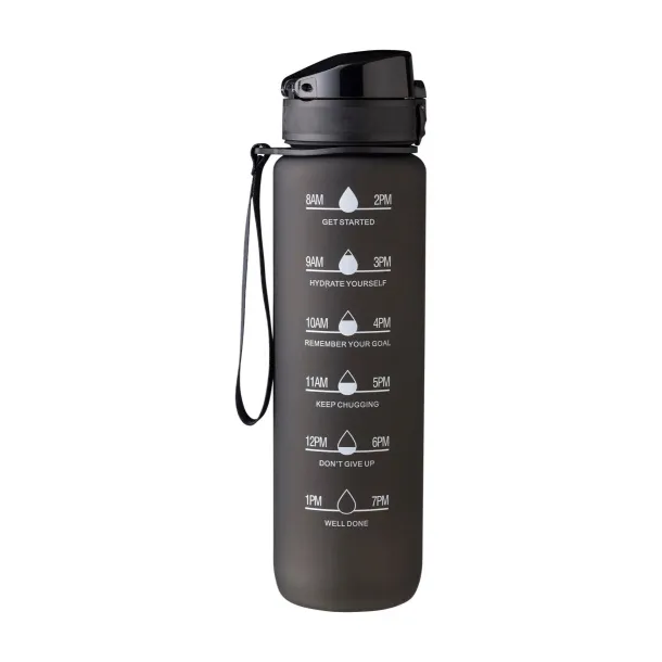 BRINLEY rPET boca (1000 ml) Crna