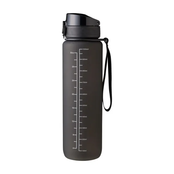 BRINLEY rPET boca (1000 ml) Crna
