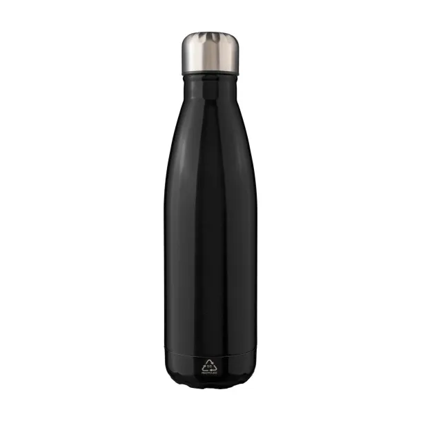 CLIFF boca (650 ml) od recikliranog nehrđajućeg čelika s jednom stijenkom Crna