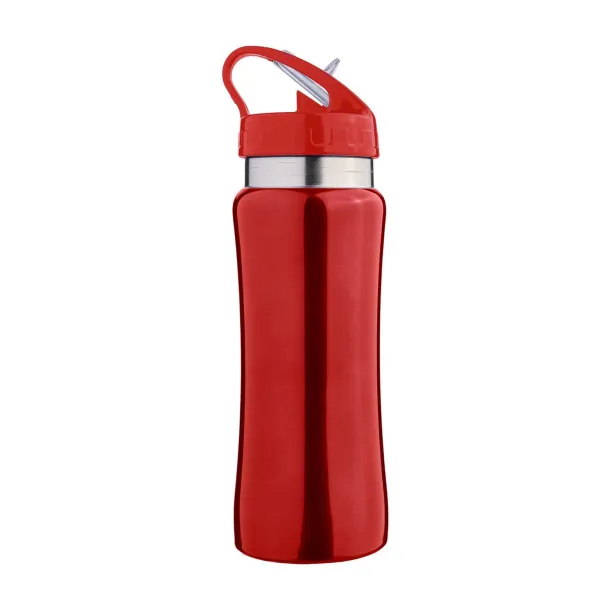  Serena boca od nehrđajućeg čelika, 600 ml Crvena
