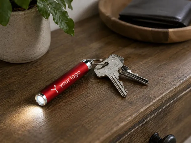 Zola ABS 2-in-1 key holder Crvena