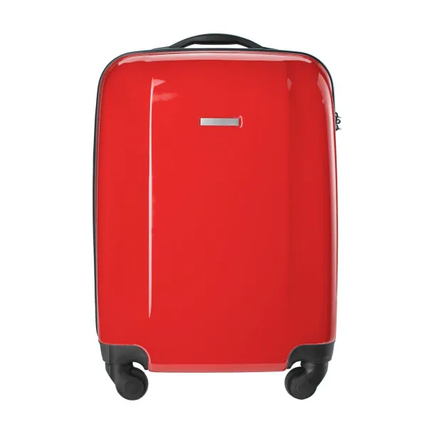 VERONA PC and ABS trolley  Crvena