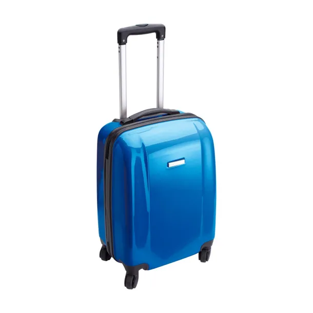VERONA PC and ABS trolley  cobalt blue