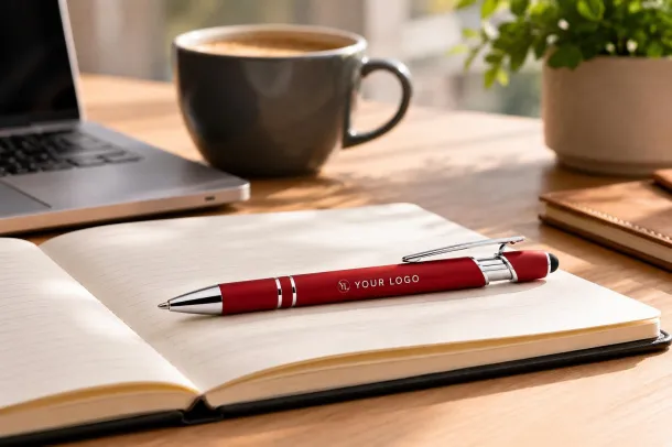 PRIMO Aluminium ballpen Crvena