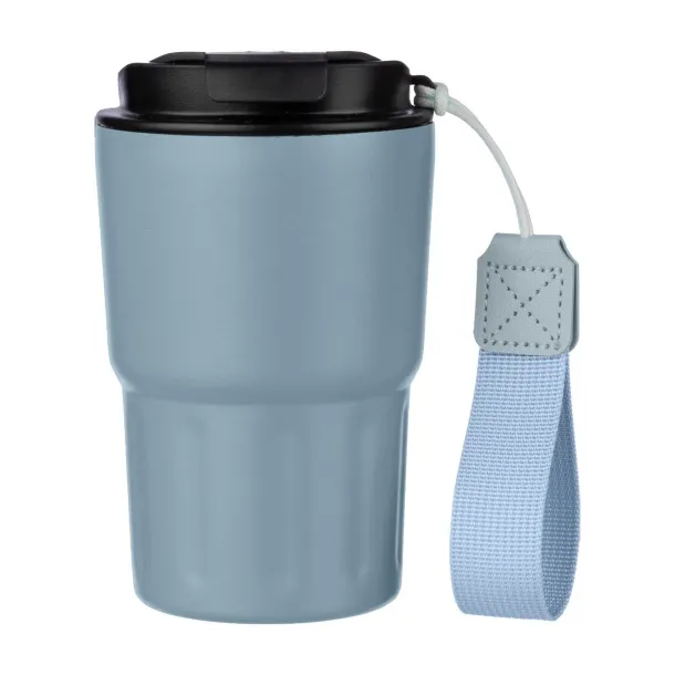  LOUISA šalica s dvostrukim stijenkama od nehrđajućeg čelika, 320 ml light blue