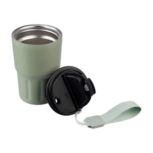  LOUISA šalica s dvostrukim stijenkama od nehrđajućeg čelika, 320 ml light green