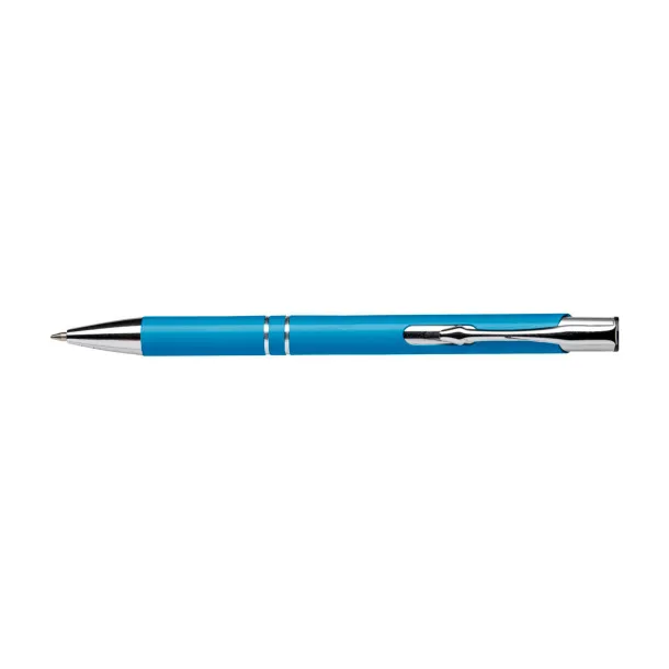 Kamari kemijska olovka od recikliranog aluminija light blue