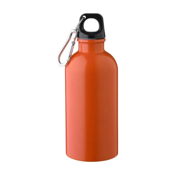 Sable jednoslojna boca od recikliranog nehrđajućeg čelika, 400 ml Narančasta