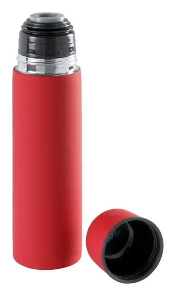 Rubusta vacuum flask Red